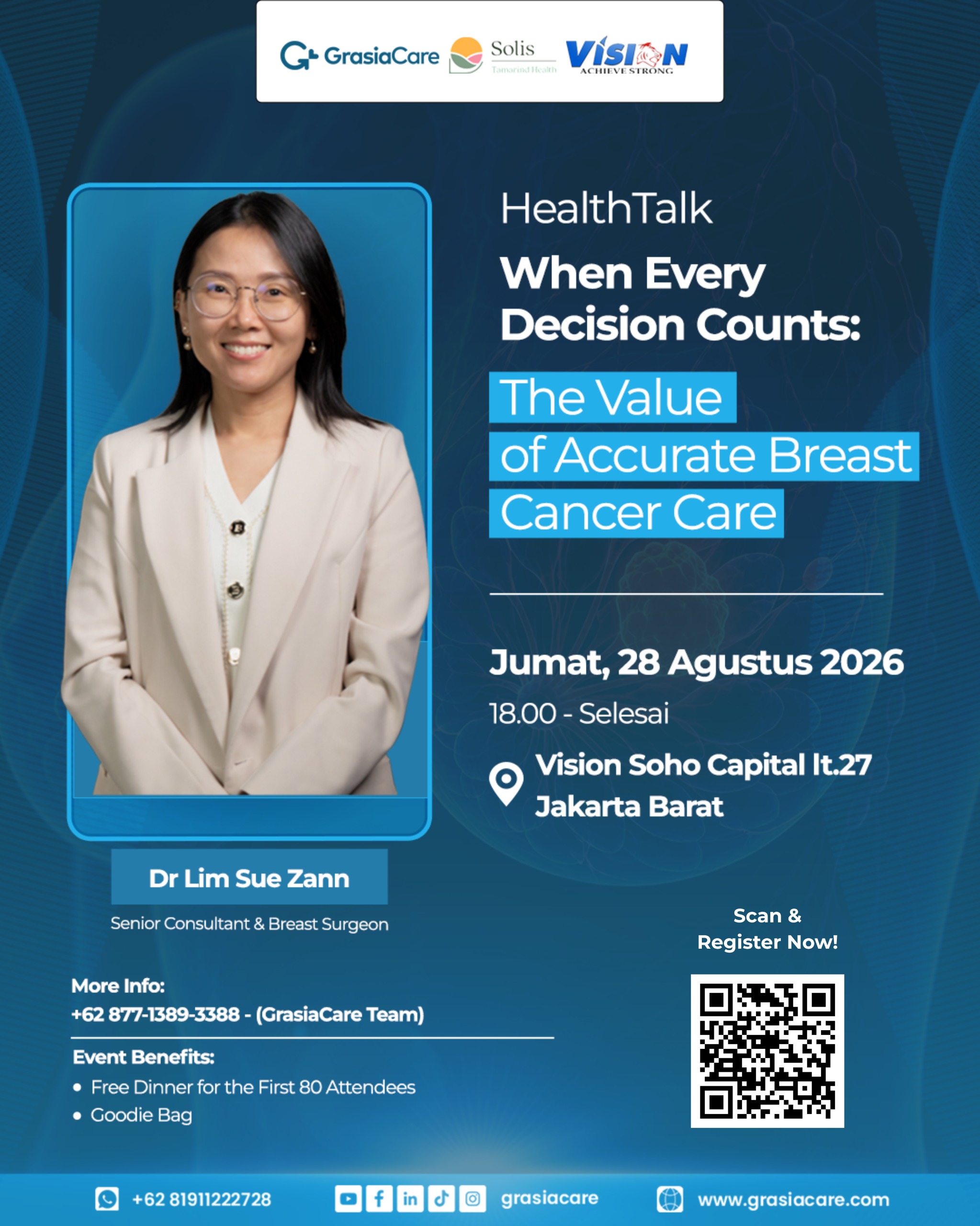 Grasiatalk "When Every Decision Counts: The Value of Accurate Breast Cancer Care" With Solis