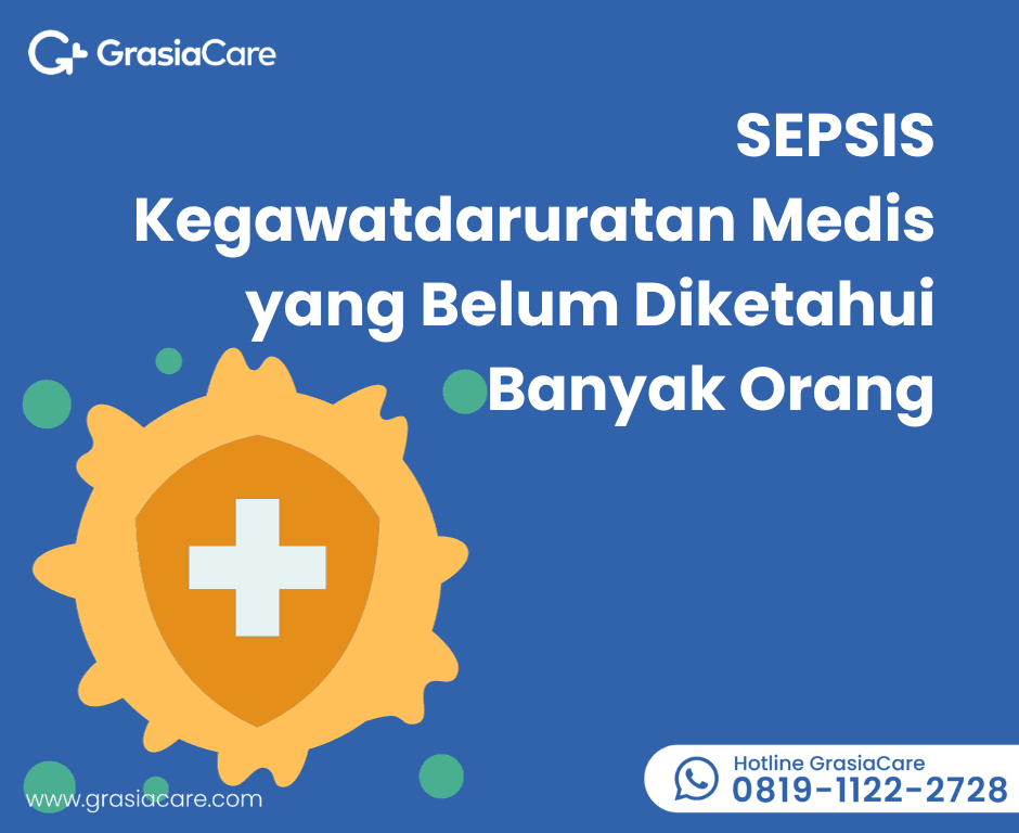 Ilustrasi bakteri penyakit sepsis